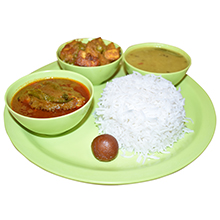 Rohu Fish Thali